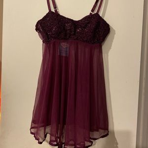 Vintage lingerie teddy in medium